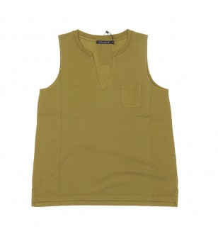 loose top chest pocket raw v