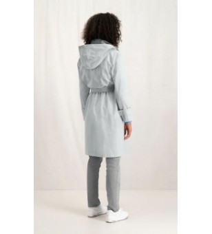 woven parka with hoodie,...