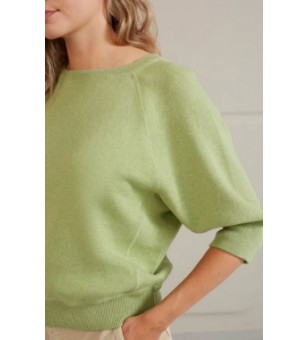 sweater with round neck and...