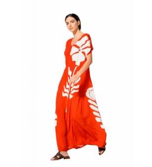maxi soepelvallende kaftan...