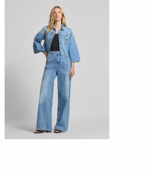 denim blue crochet hippy -...
