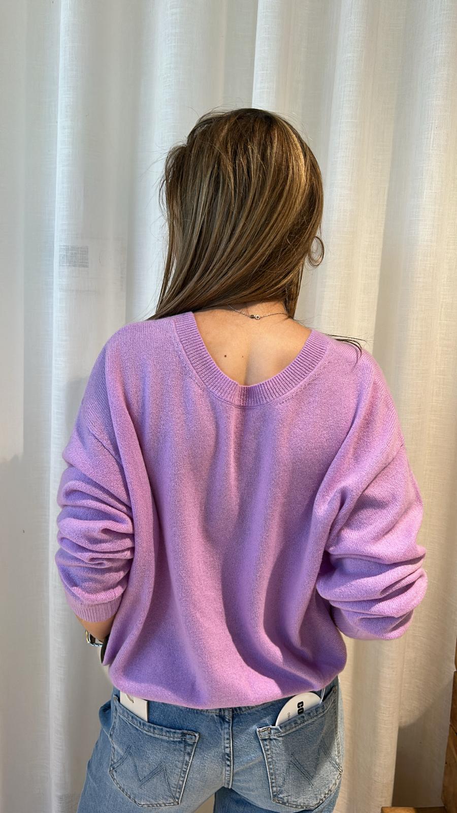 LAYBACK LUXE BUTTON LILAC POP