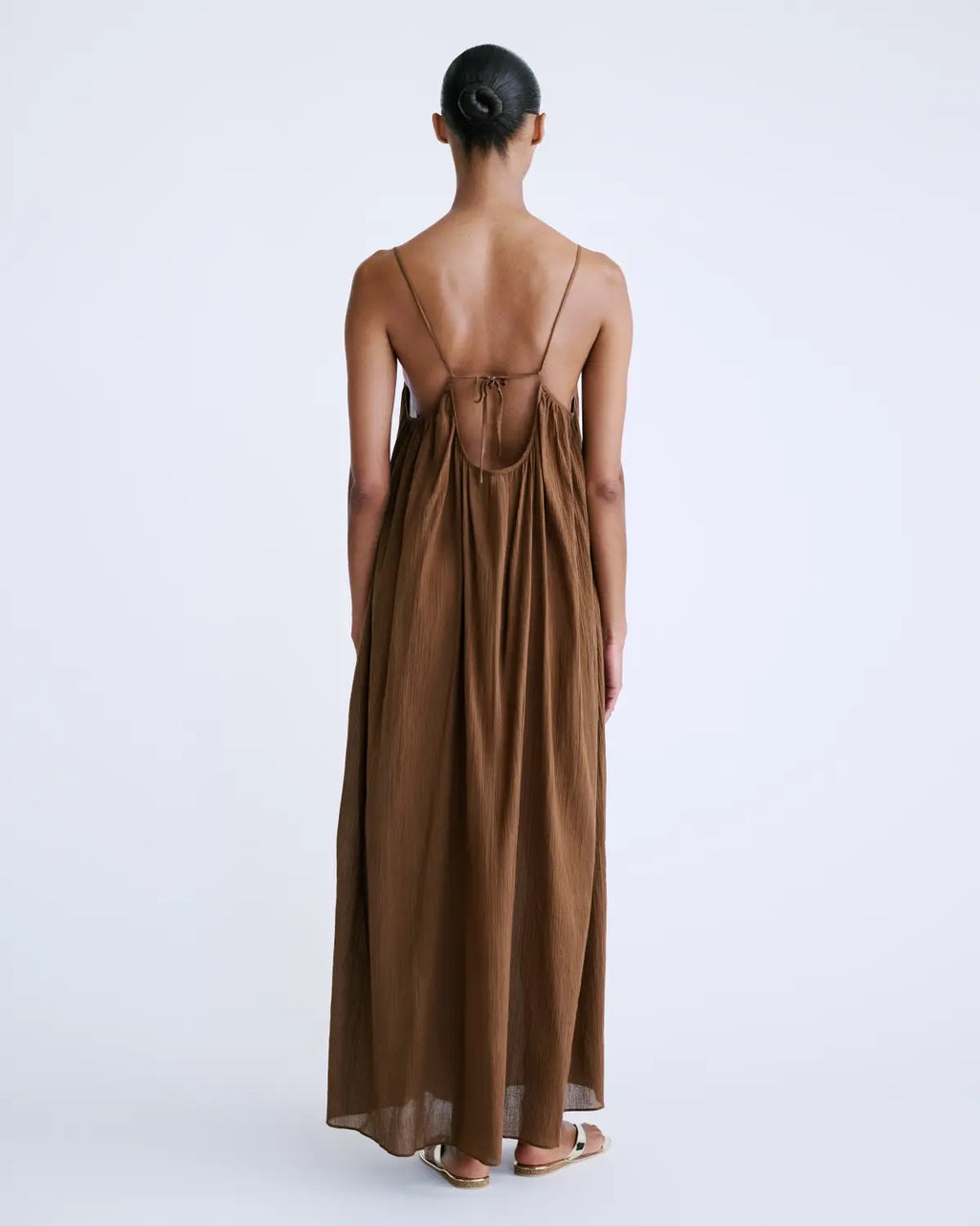 APRICOT SUMMER DRESS