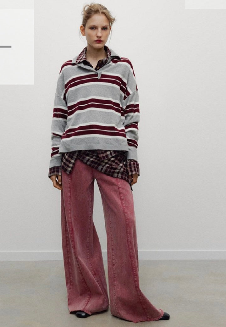 Spin-polo stripe