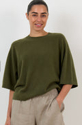 LEANA / dark artichoke