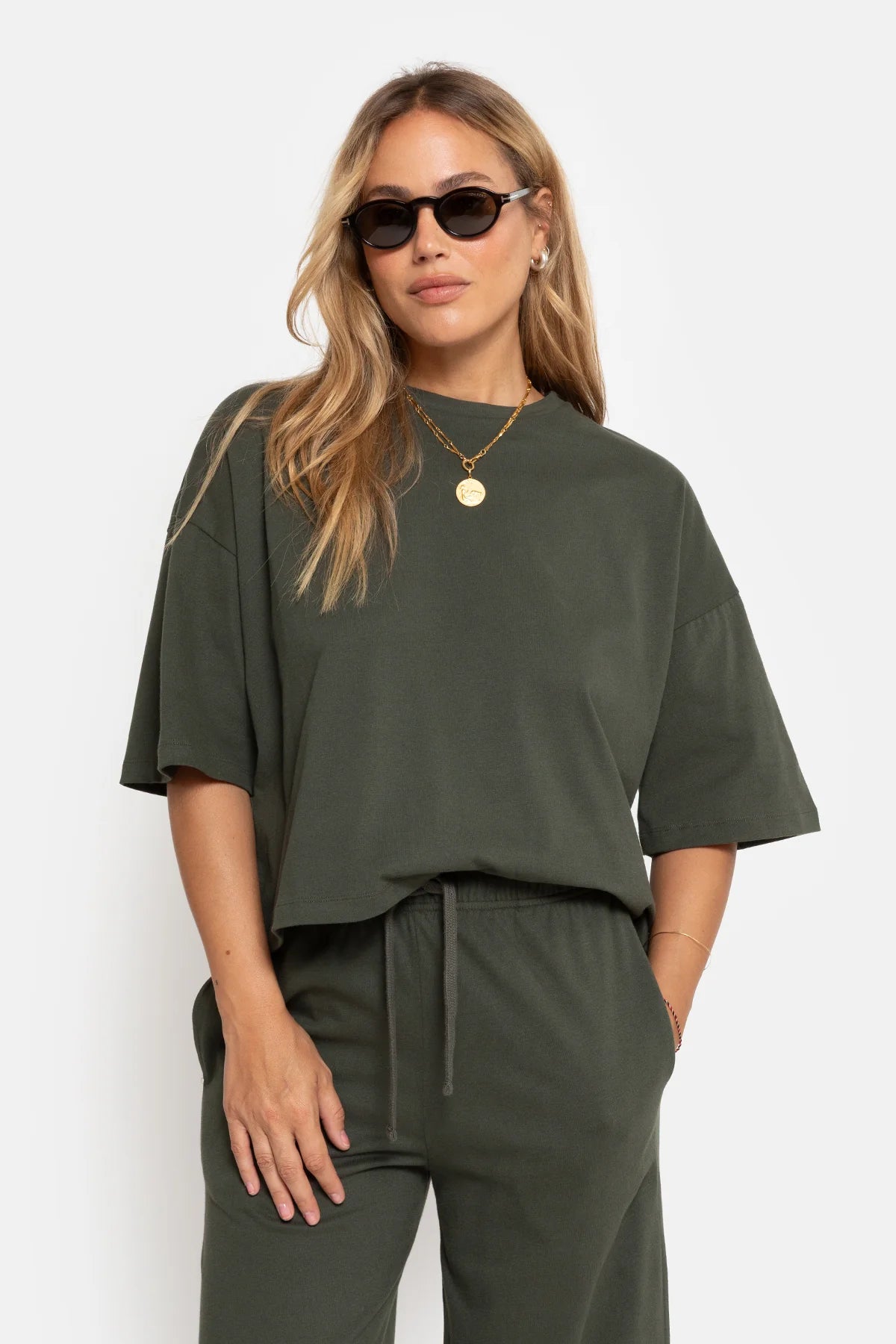 KLAXON TSHIRT GREEN