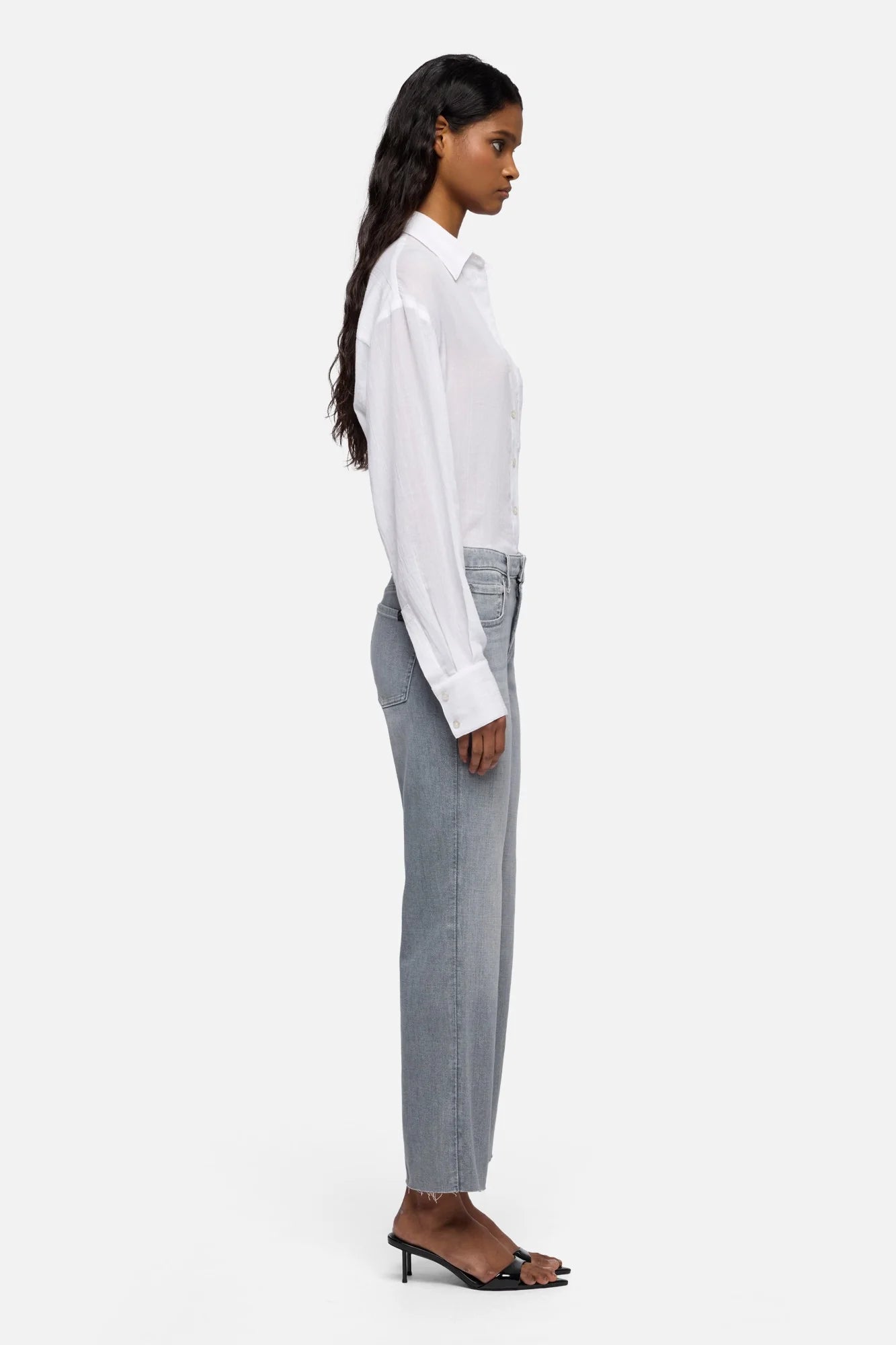 CALIE STRAIGHT ANKLE GREY