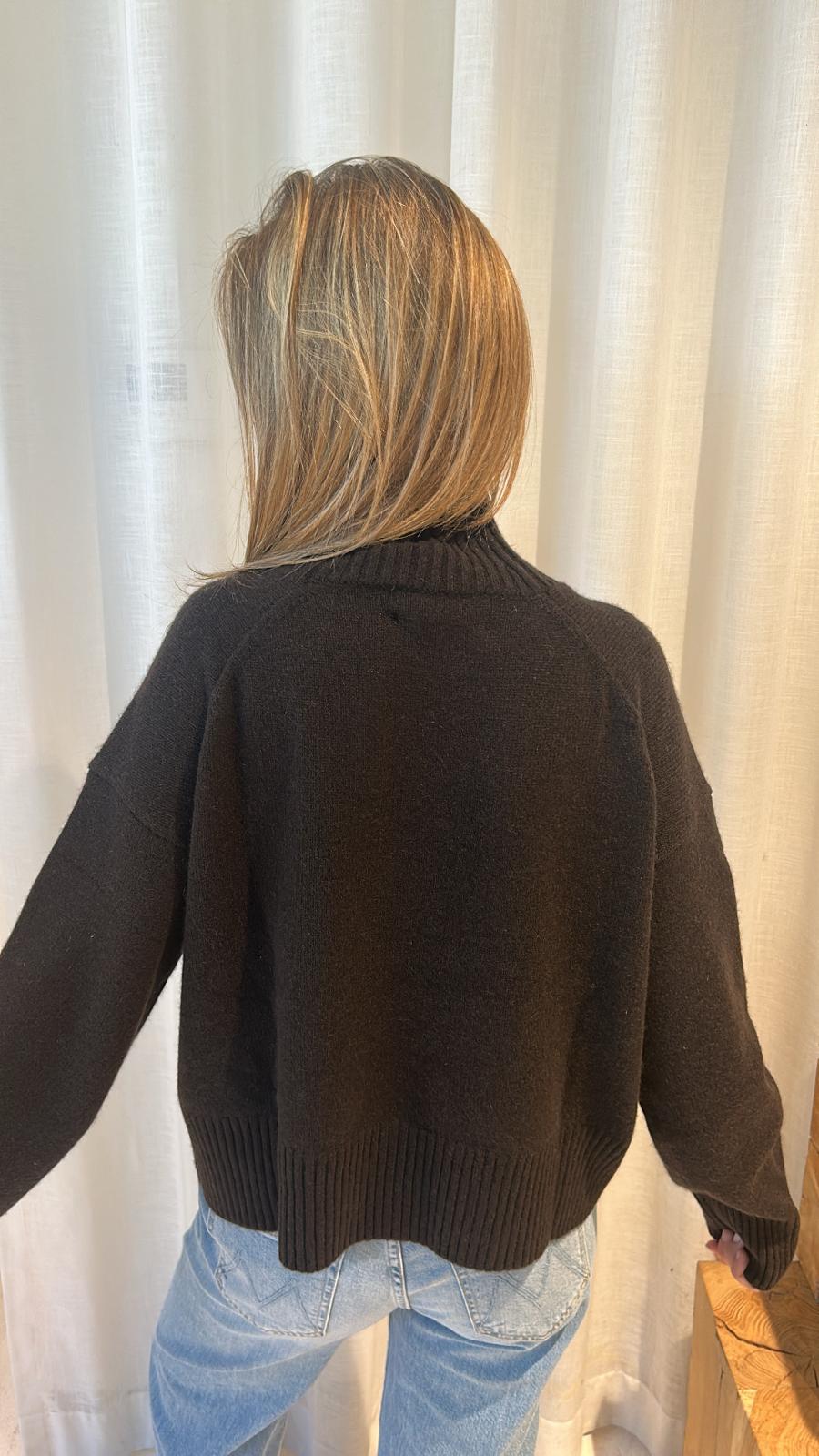 CHUNKY CARMEN FUNNEL NECK COCO LOCO