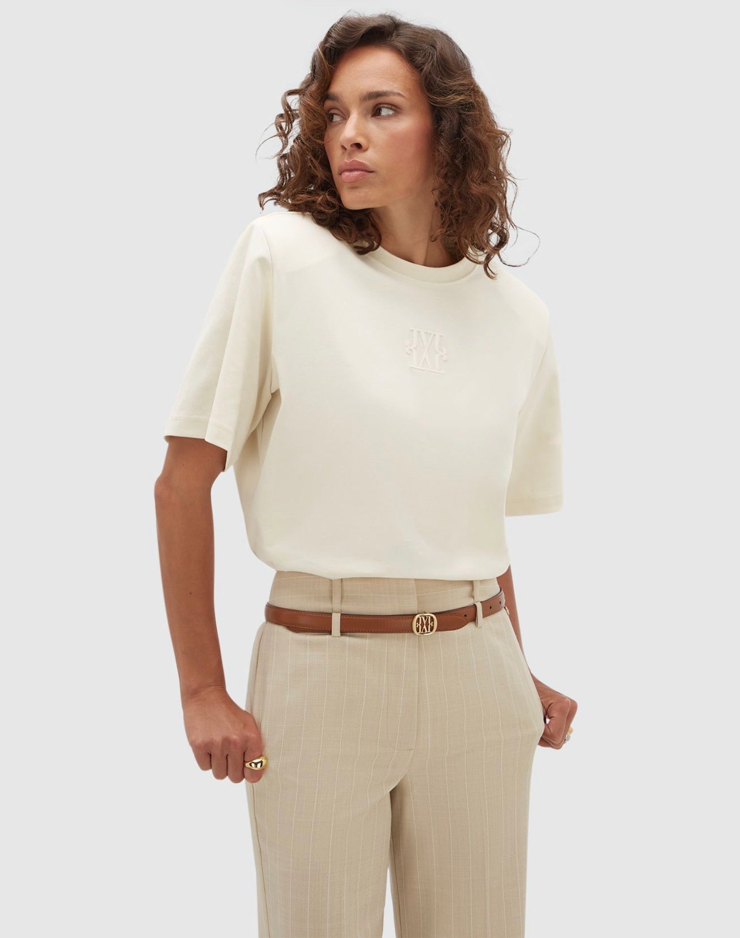 JV-POPPY oversized body - cloud white
