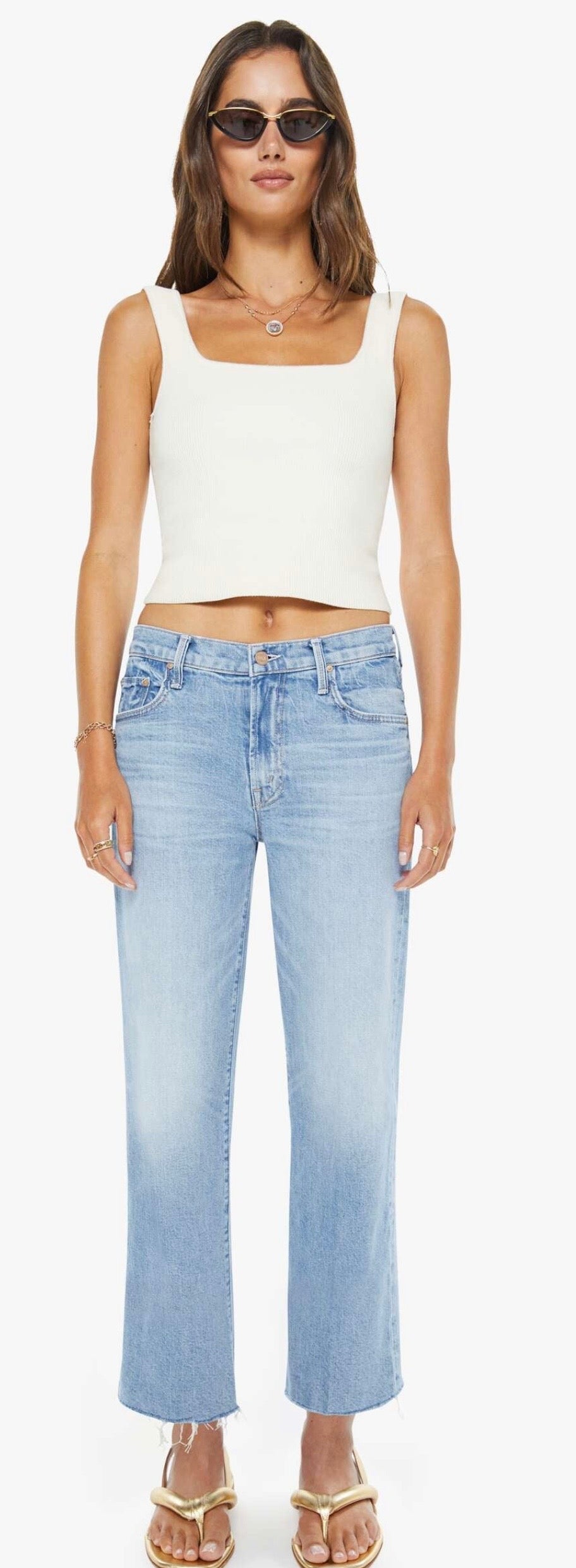 Mid rise rambler zip ankle