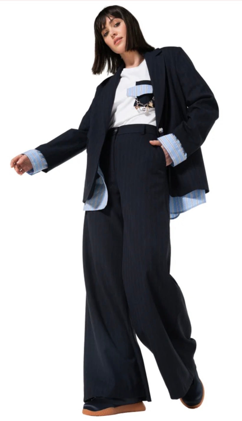 Blauwe blazer- caroline biss