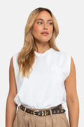 KILL_A SLEEVELESS TSHIRT WHITE