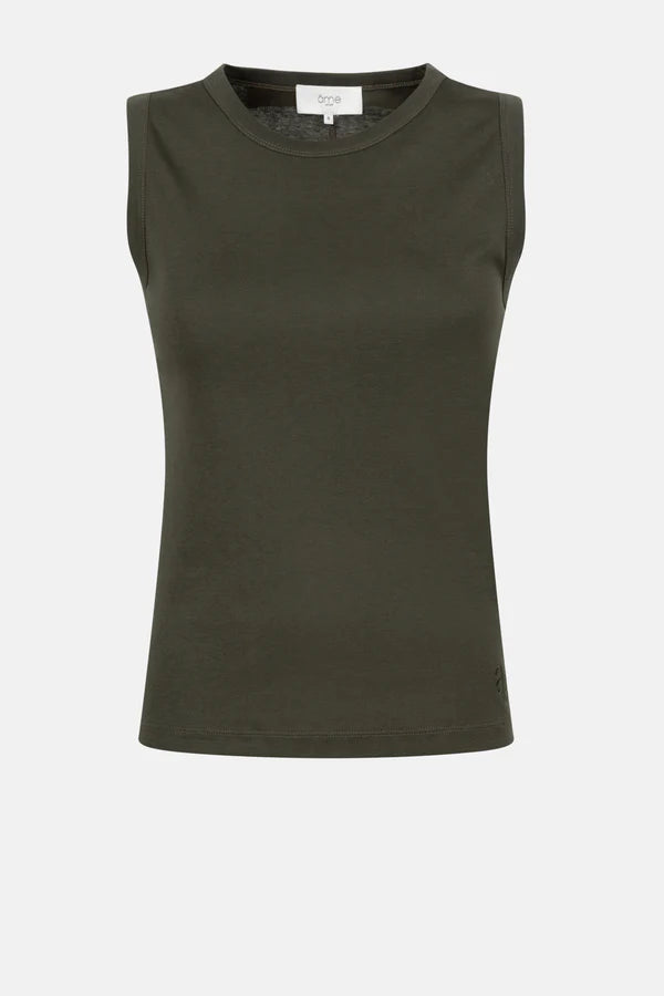MOMMY TOP FOREST GREEN