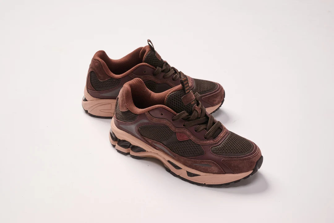 Nala Sneaker RUST LEATHER MIX