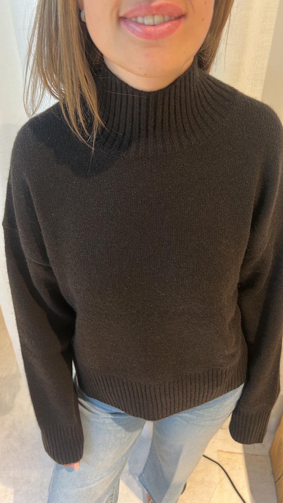CHUNKY CARMEN FUNNEL NECK COCO LOCO
