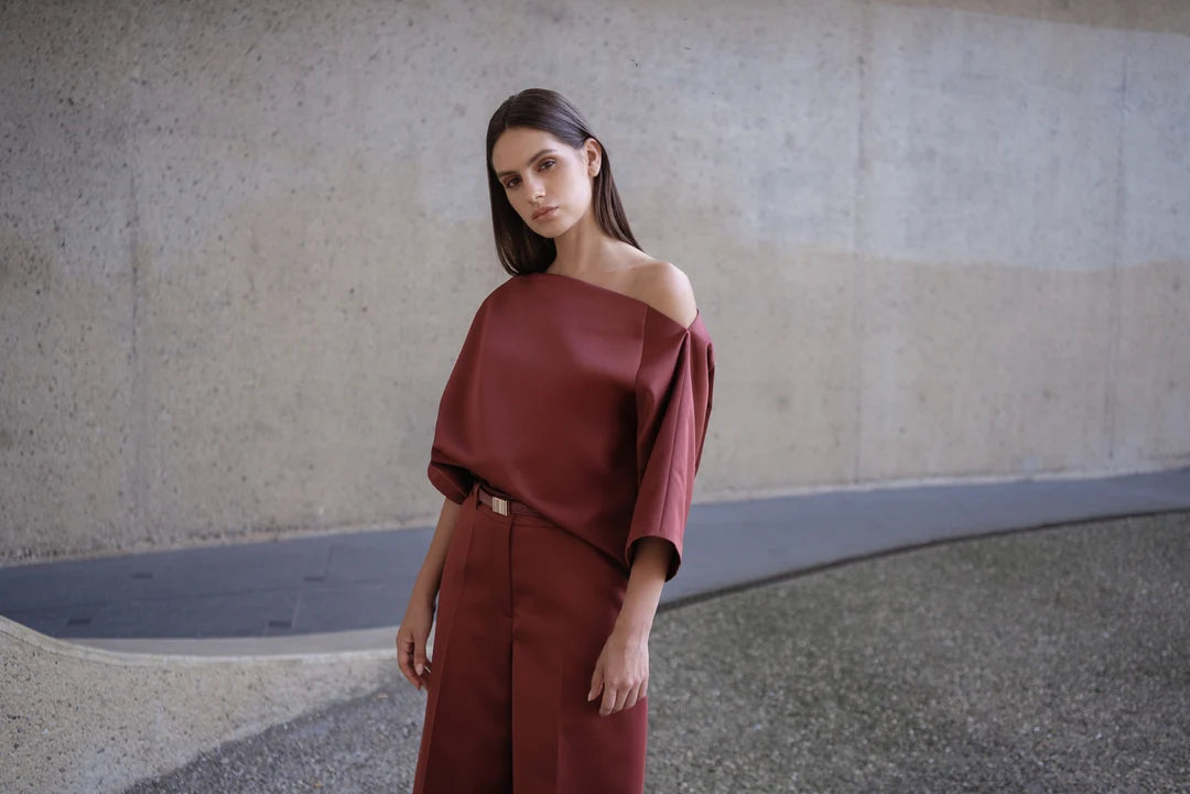 Adelaide Blouse Rust
