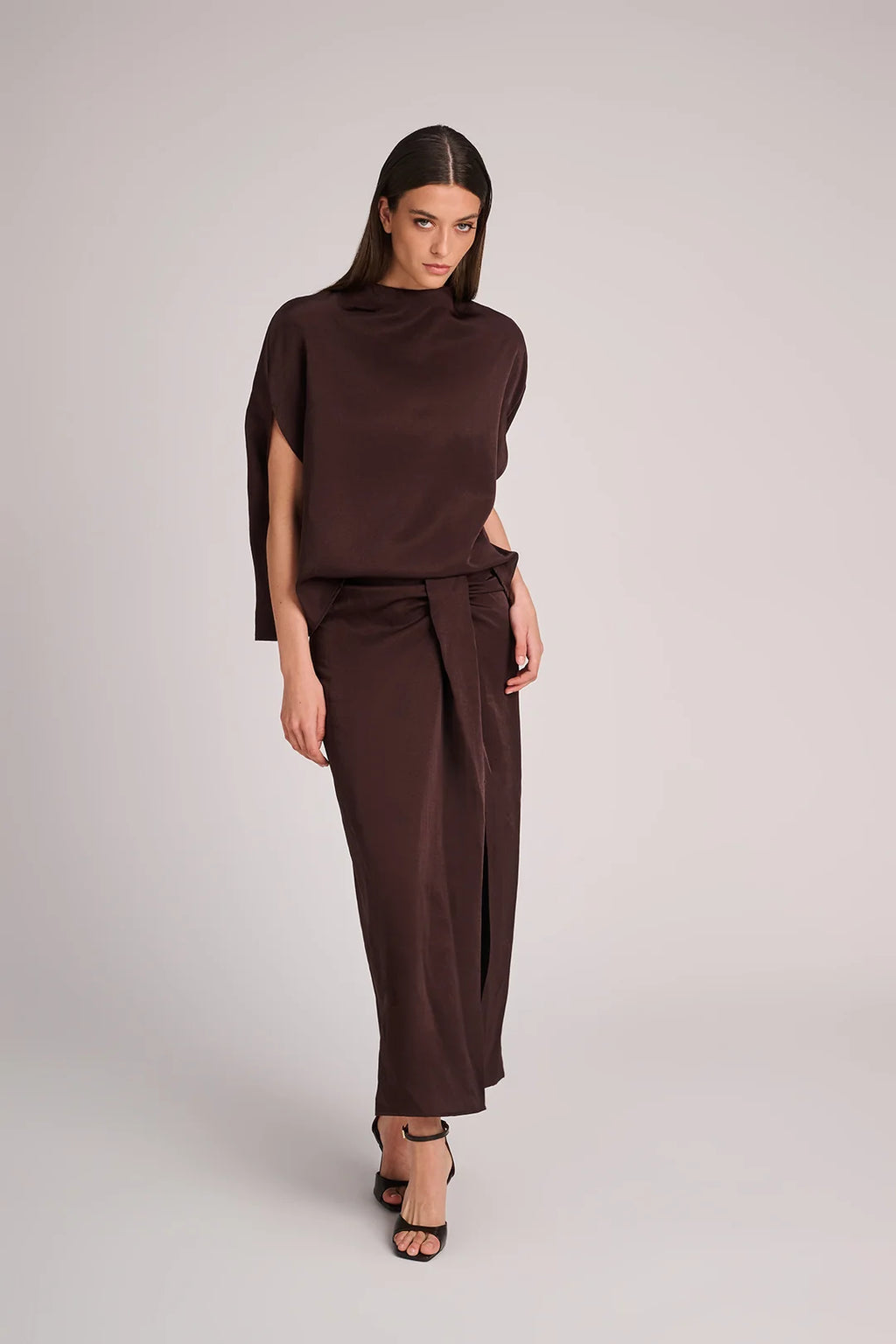 City Blouse Chocolat