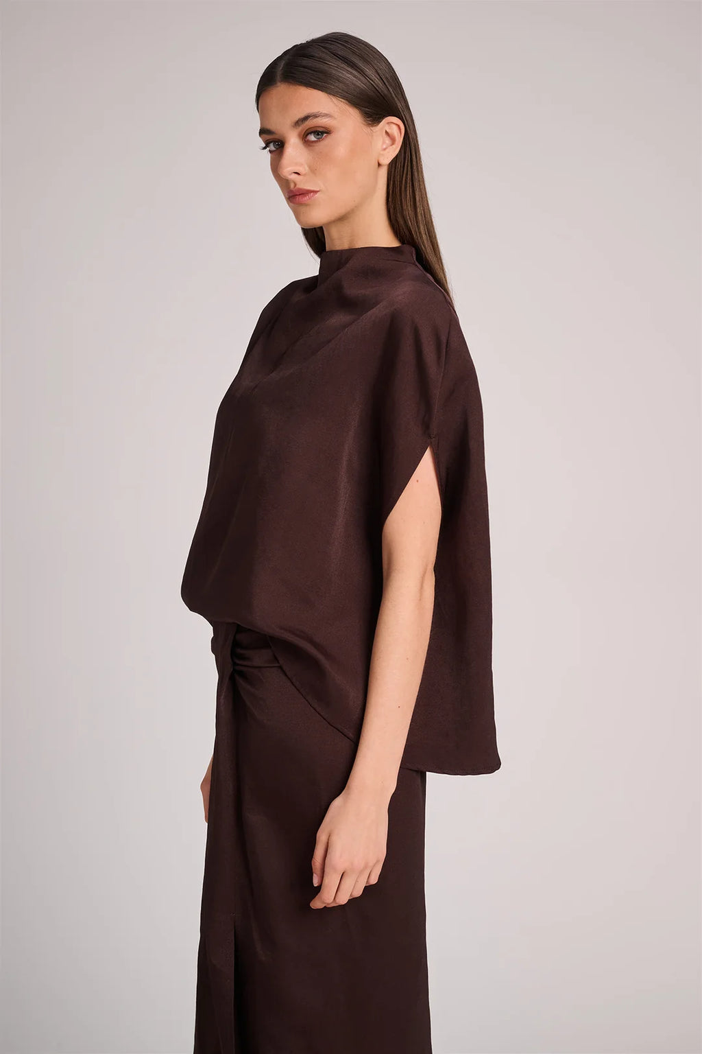 City Blouse Chocolat