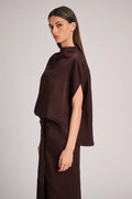 City Blouse Chocolat