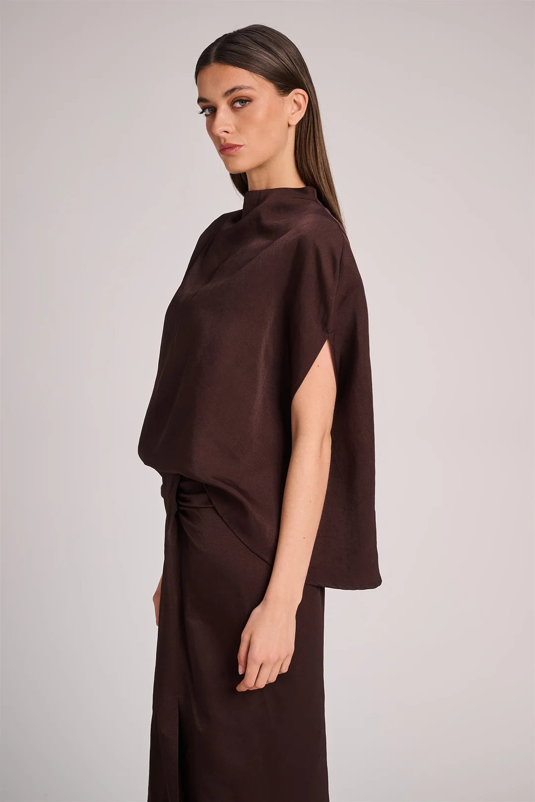 City Blouse Chocolat