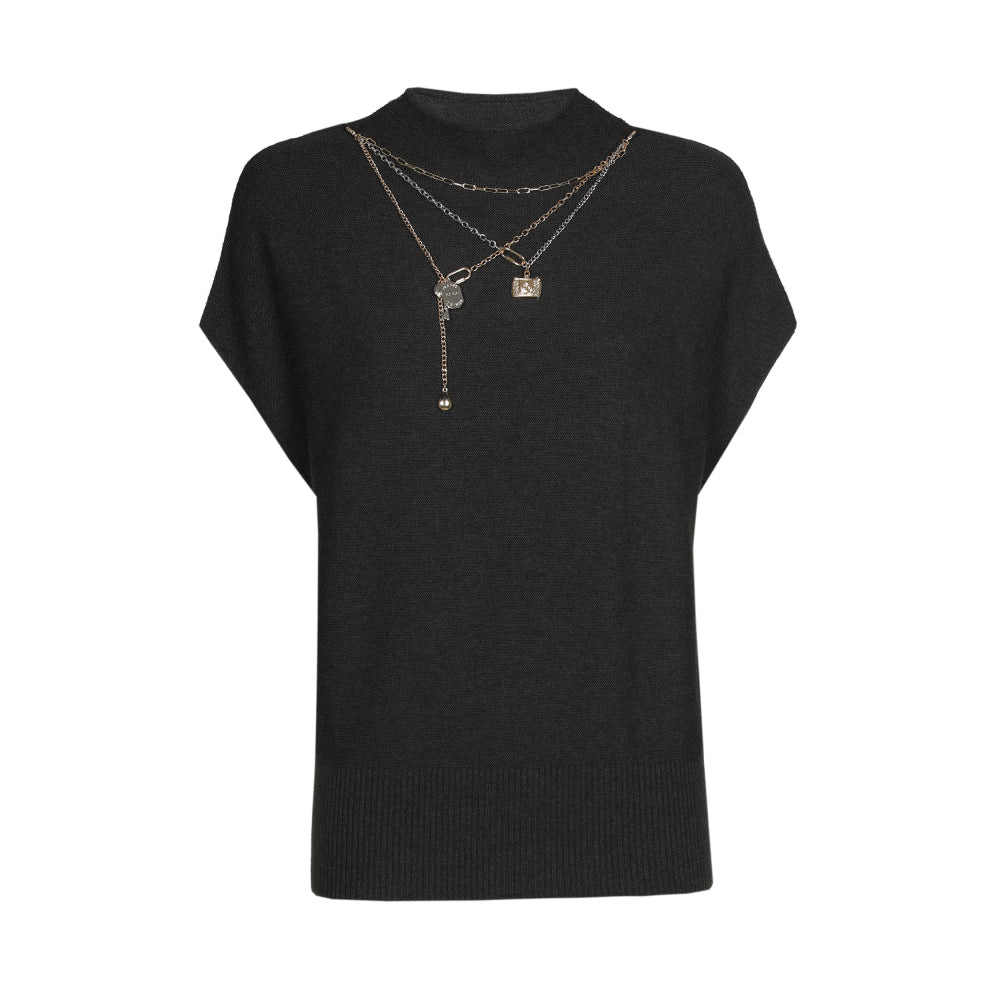 Pull met ketting detail