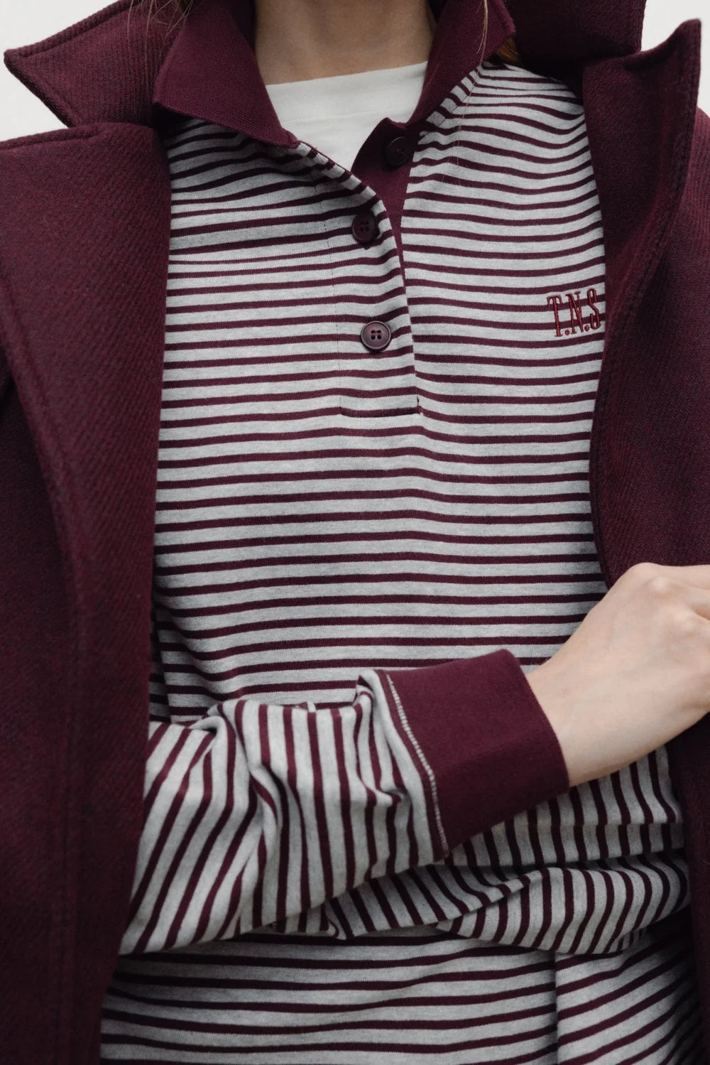Ona Woman Polo Winetesting StripePolos Ona Woman Polo Winetesting StripePolos Ona Woman Polo Winetesting StripePolos Ona Woman Polo Winetesting Stripe