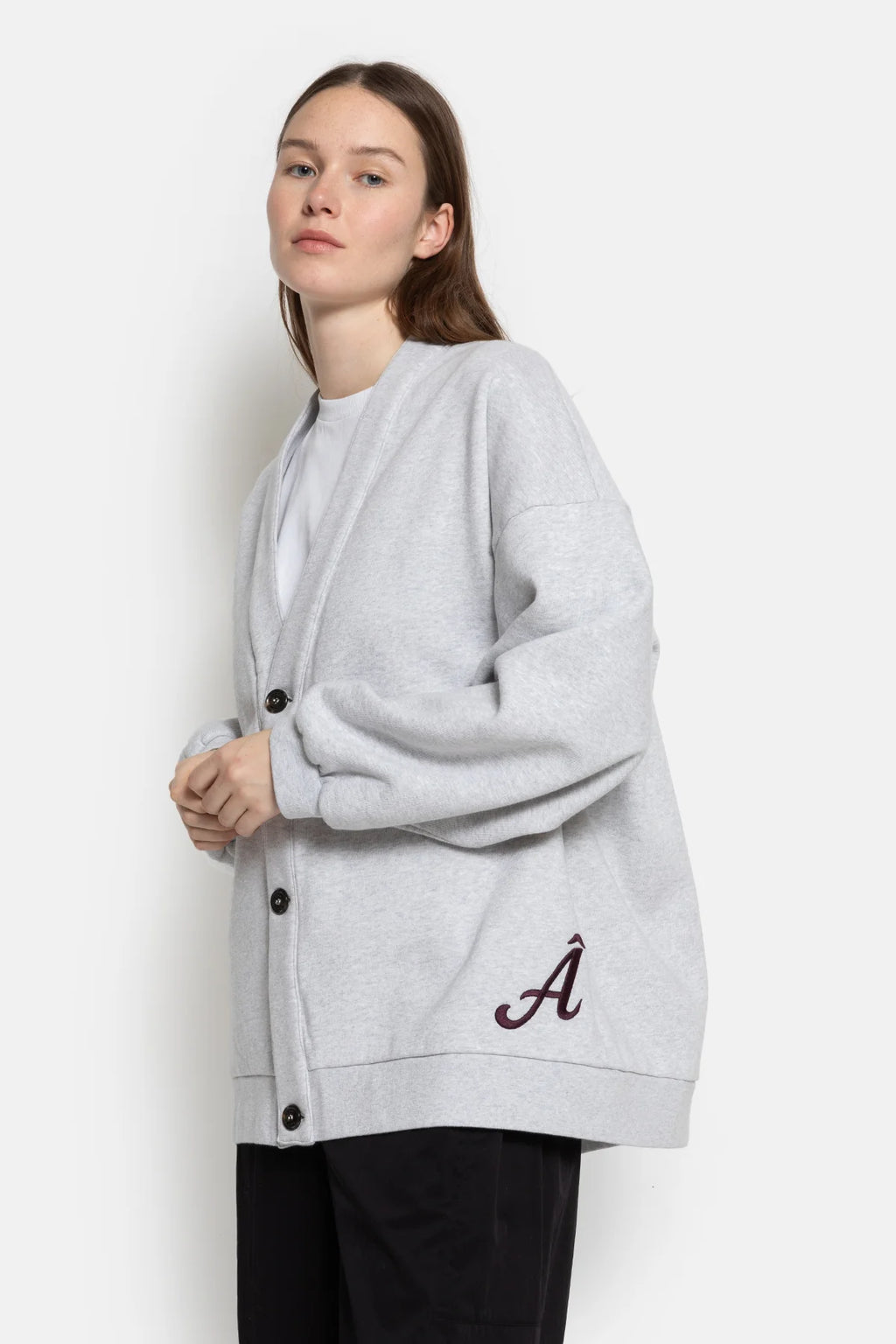 Obligation Cardigan Marled Grey