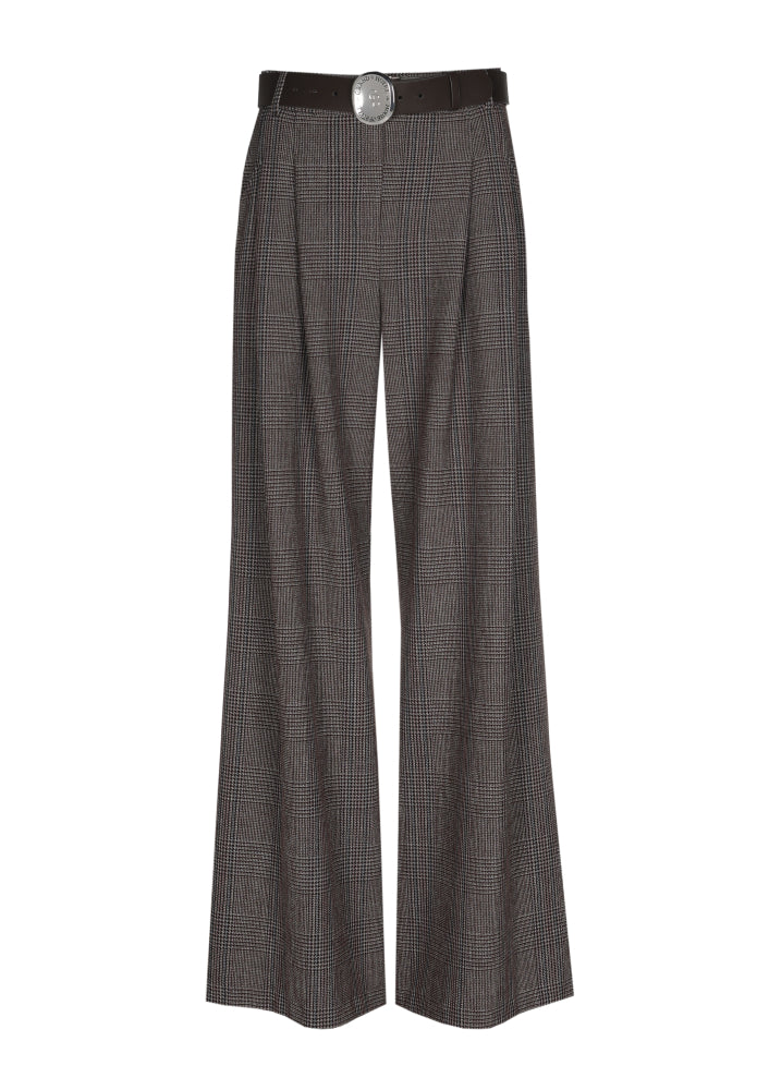 Wide leg city chic broek, normal waist