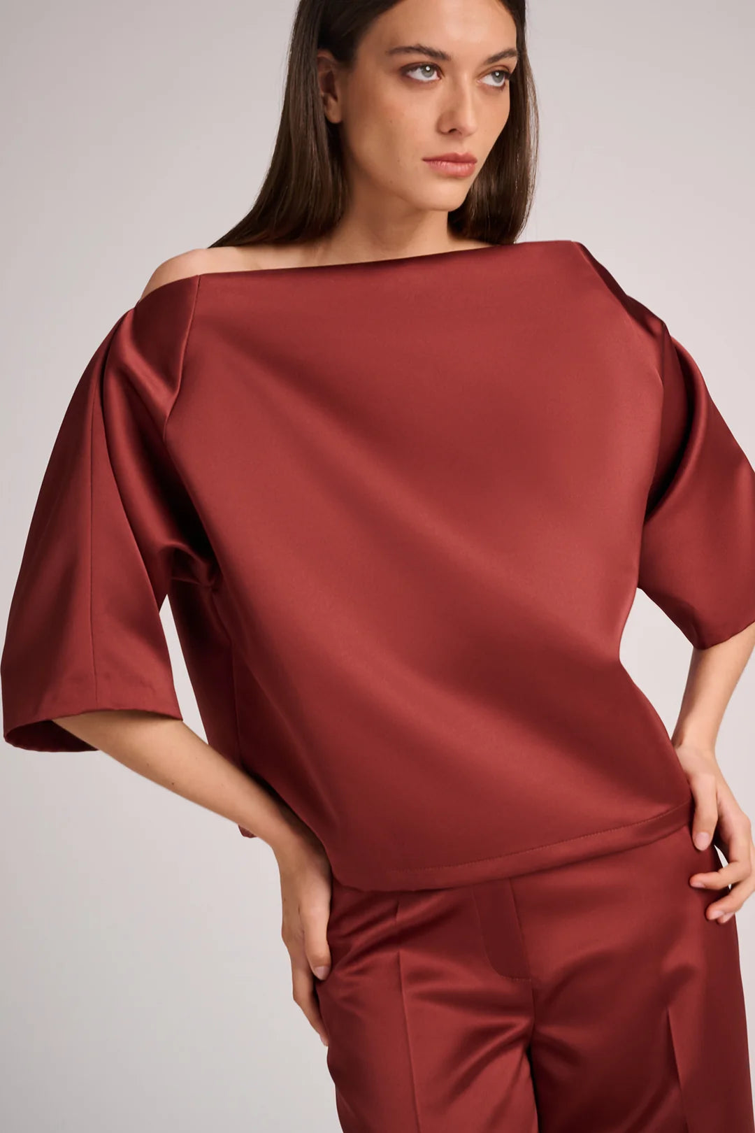 Adelaide Blouse Rust