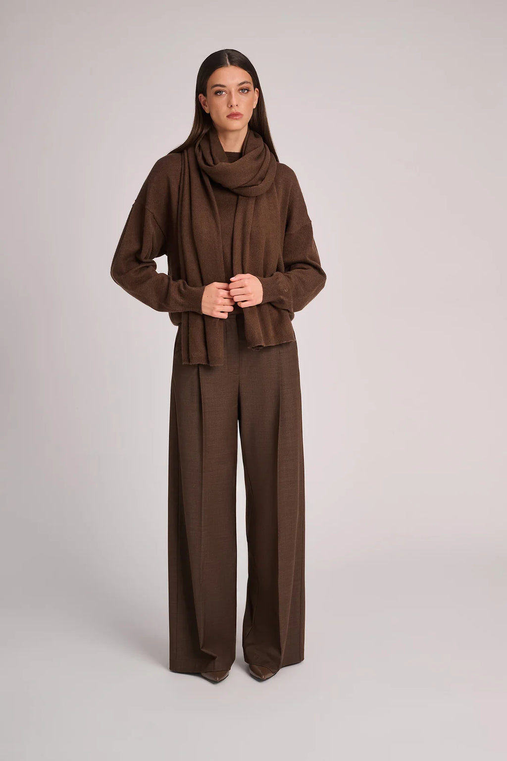 Daphne Scarf Chocolat