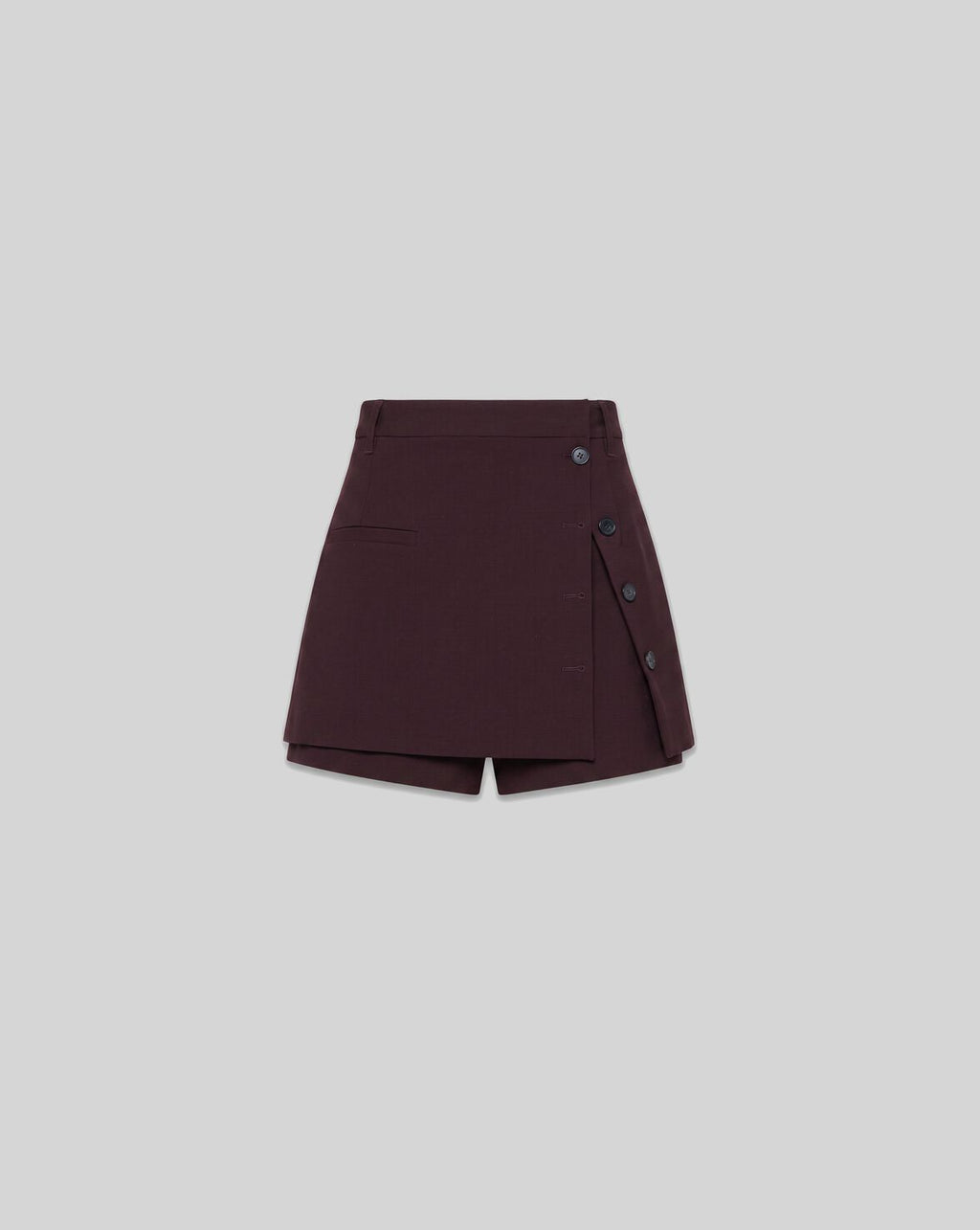 ASYMMETRIC TAILORED SKORT