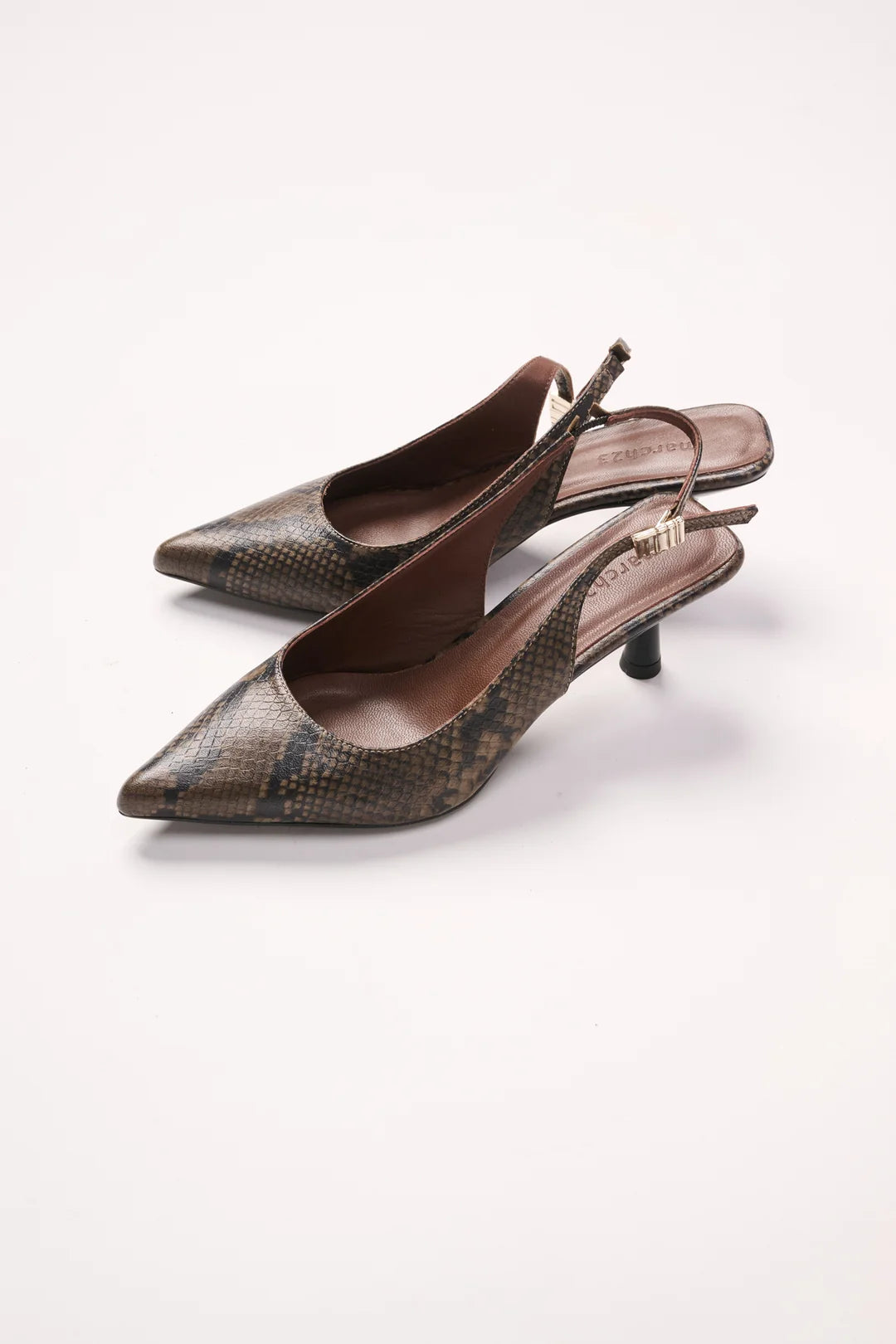 Reese Slingback CHOCOLAT PYTHON