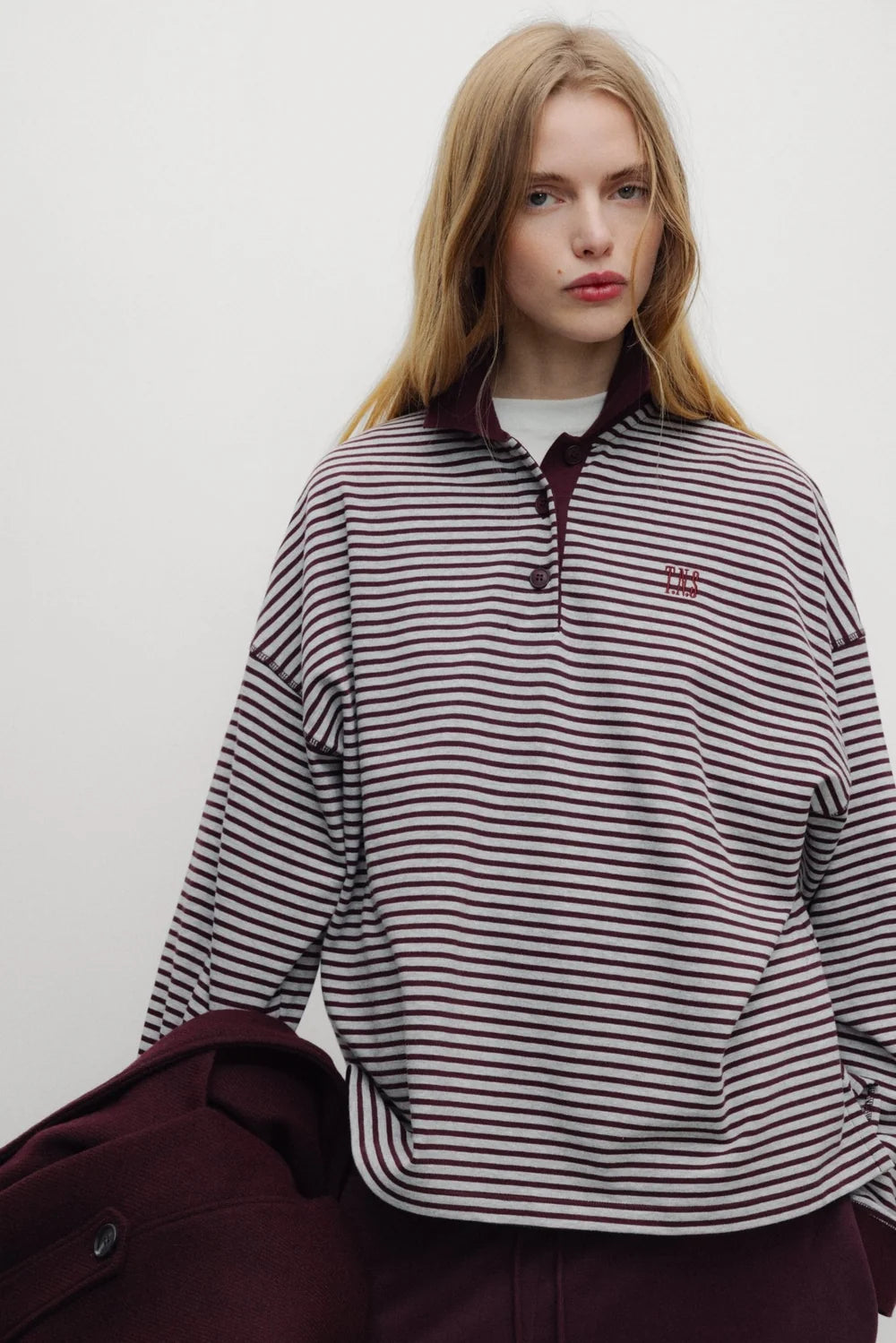 Ona Woman Polo Winetesting StripePolos Ona Woman Polo Winetesting StripePolos Ona Woman Polo Winetesting StripePolos Ona Woman Polo Winetesting Stripe