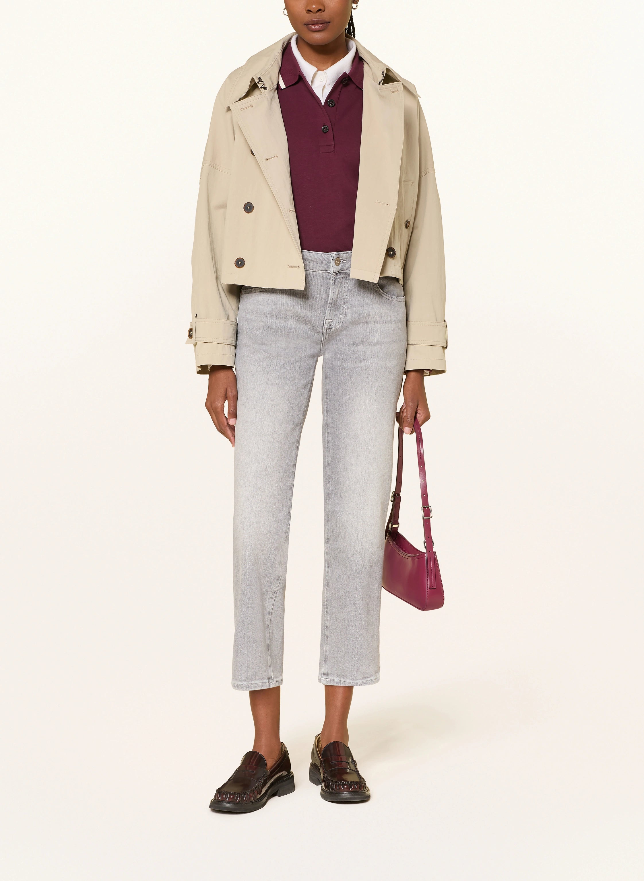 CALIE STRAIGHT ANKLE SILVER WASH