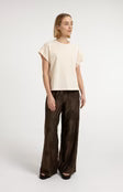 TOP MET DECORATIEVE MOUWEN