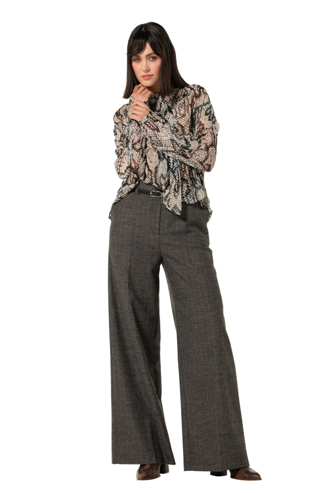 City-look broek, mid waist
