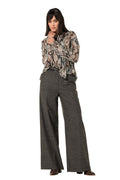 City-look broek, mid waist