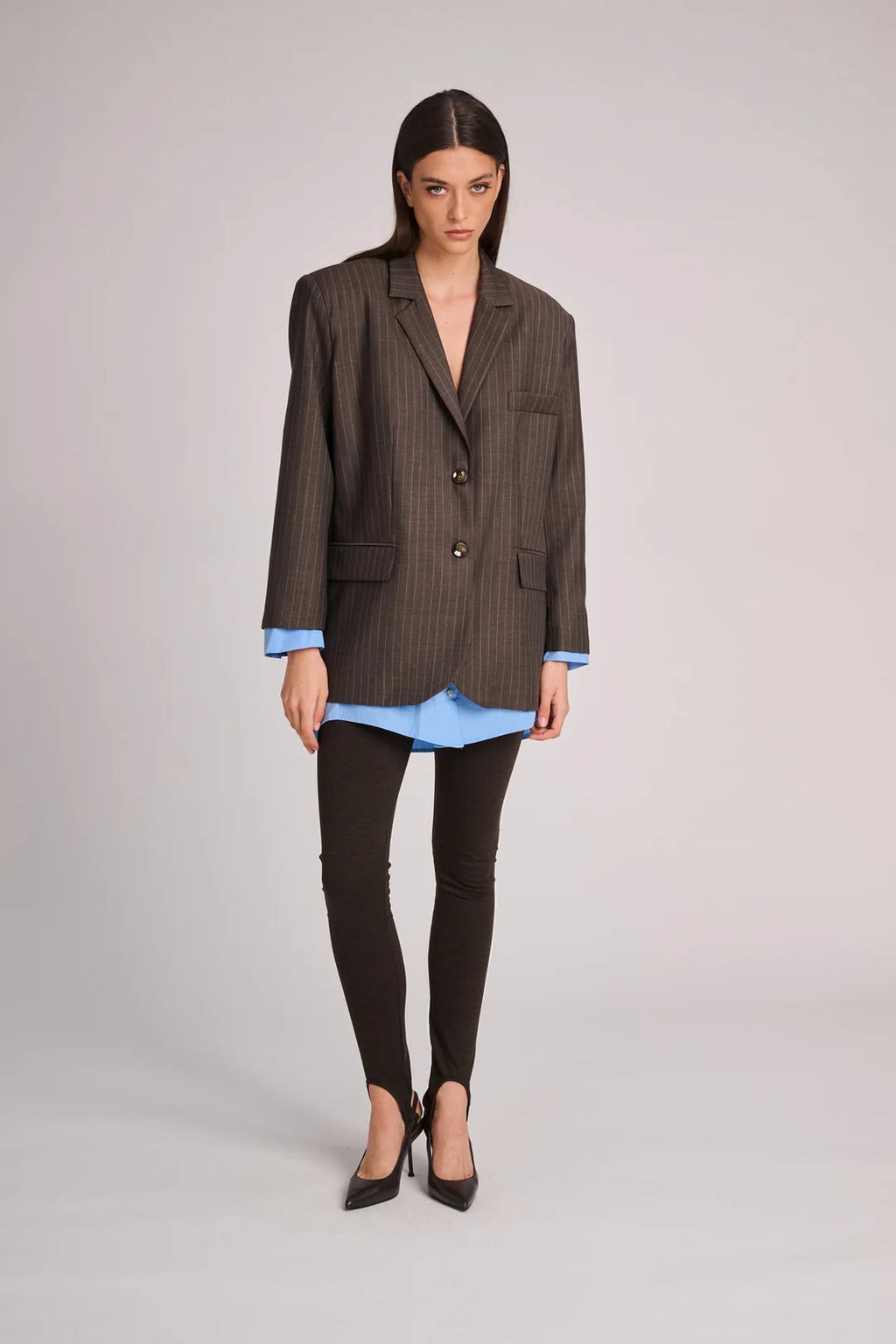 Hill blazer Chocolat