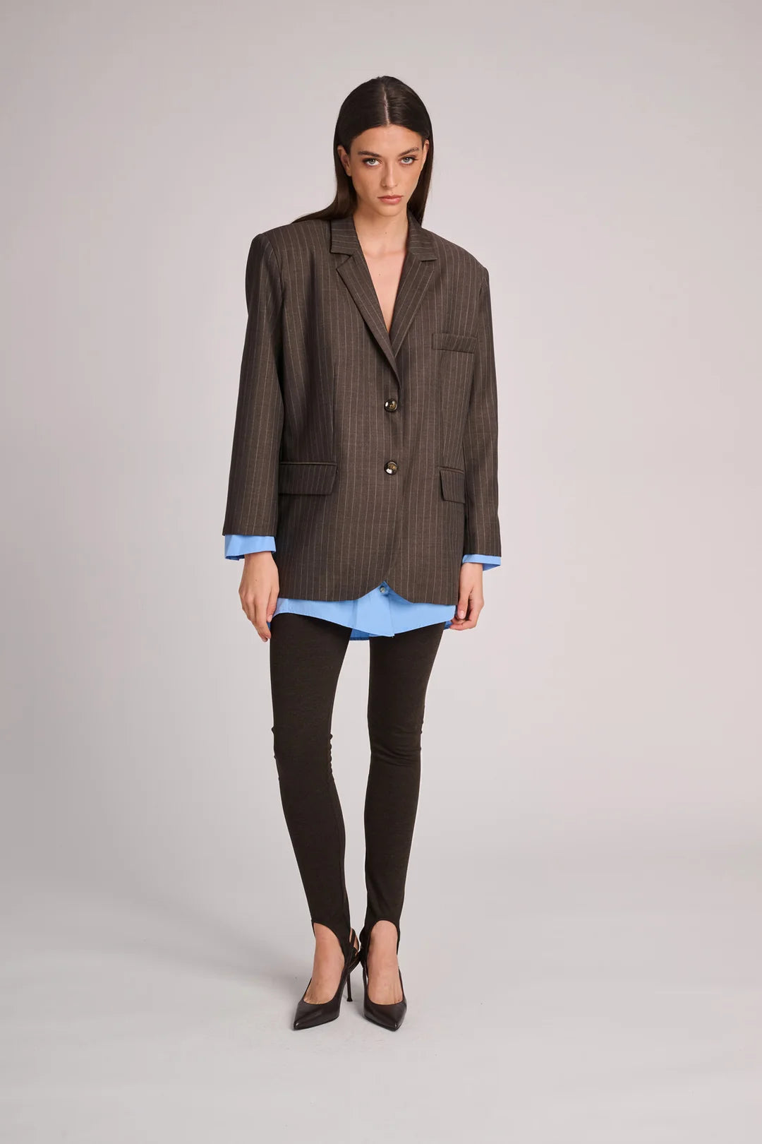 Hill blazer Chocolat