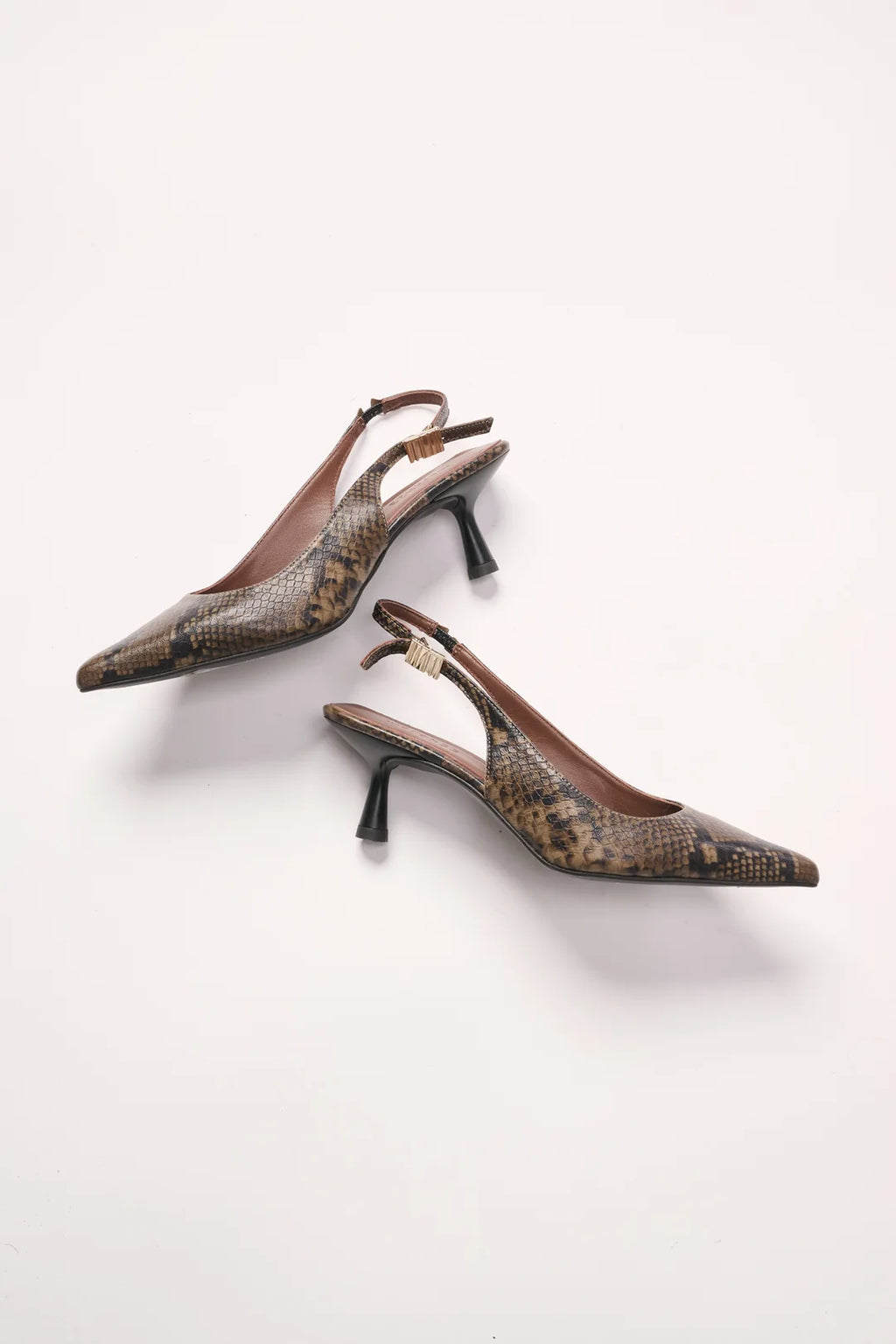 Reese Slingback CHOCOLAT PYTHON
