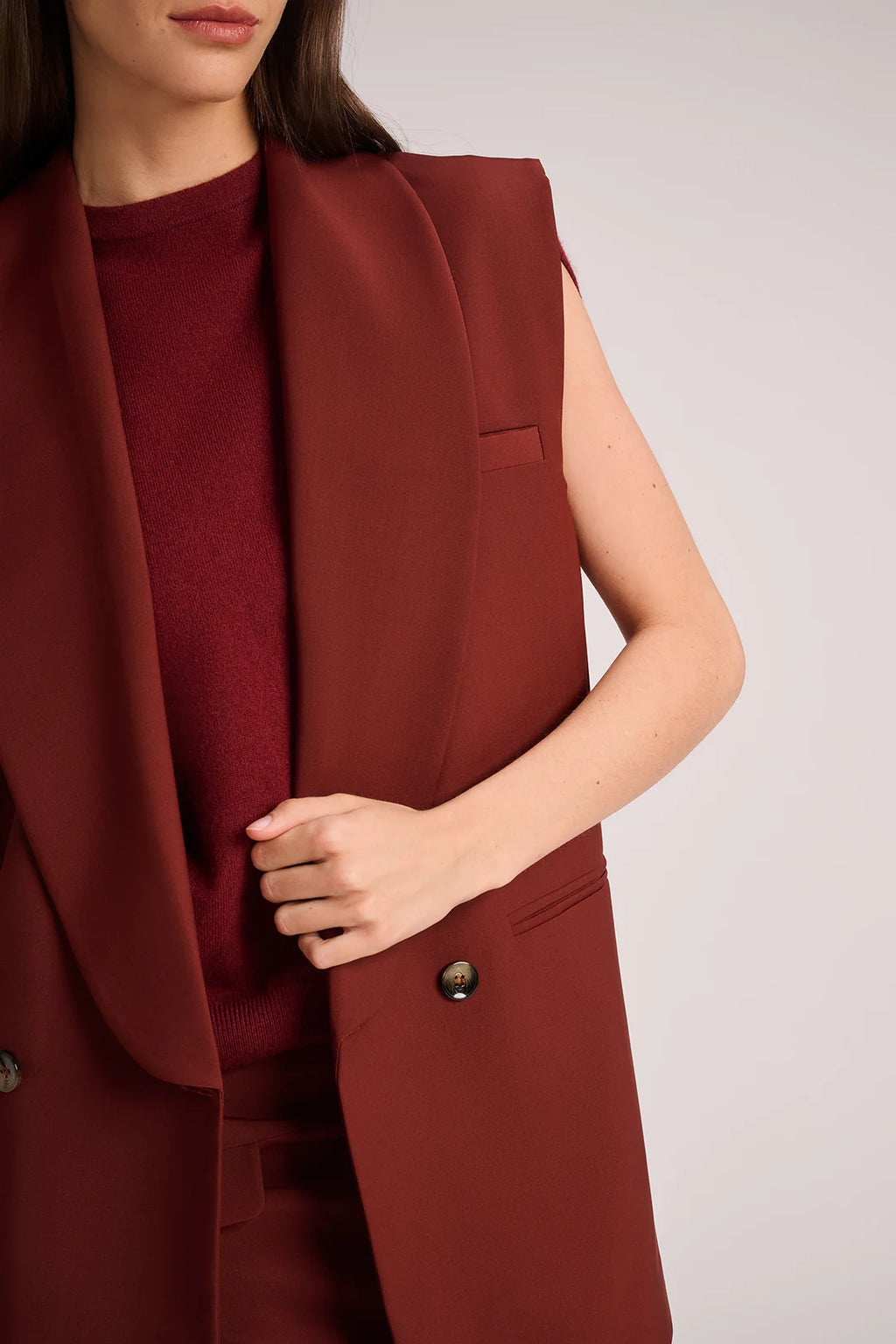 Geneva Vest Rust