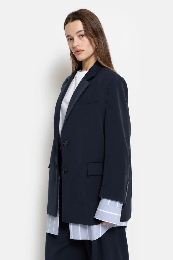 Official Shirt Blazer Navy