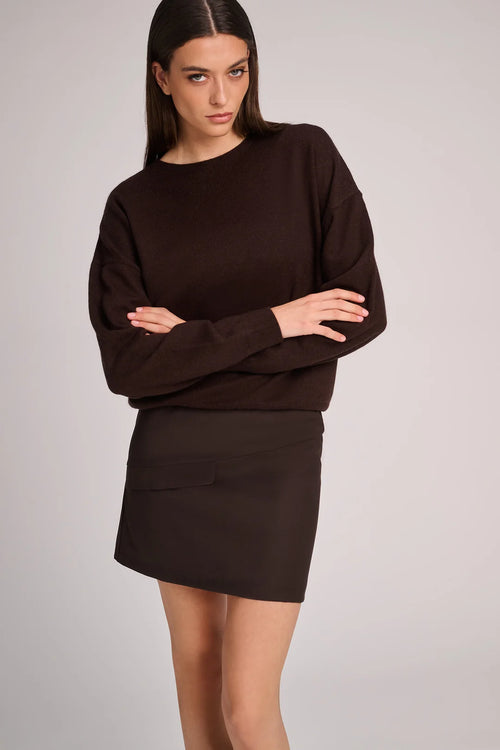 Agata Pull Chocolat