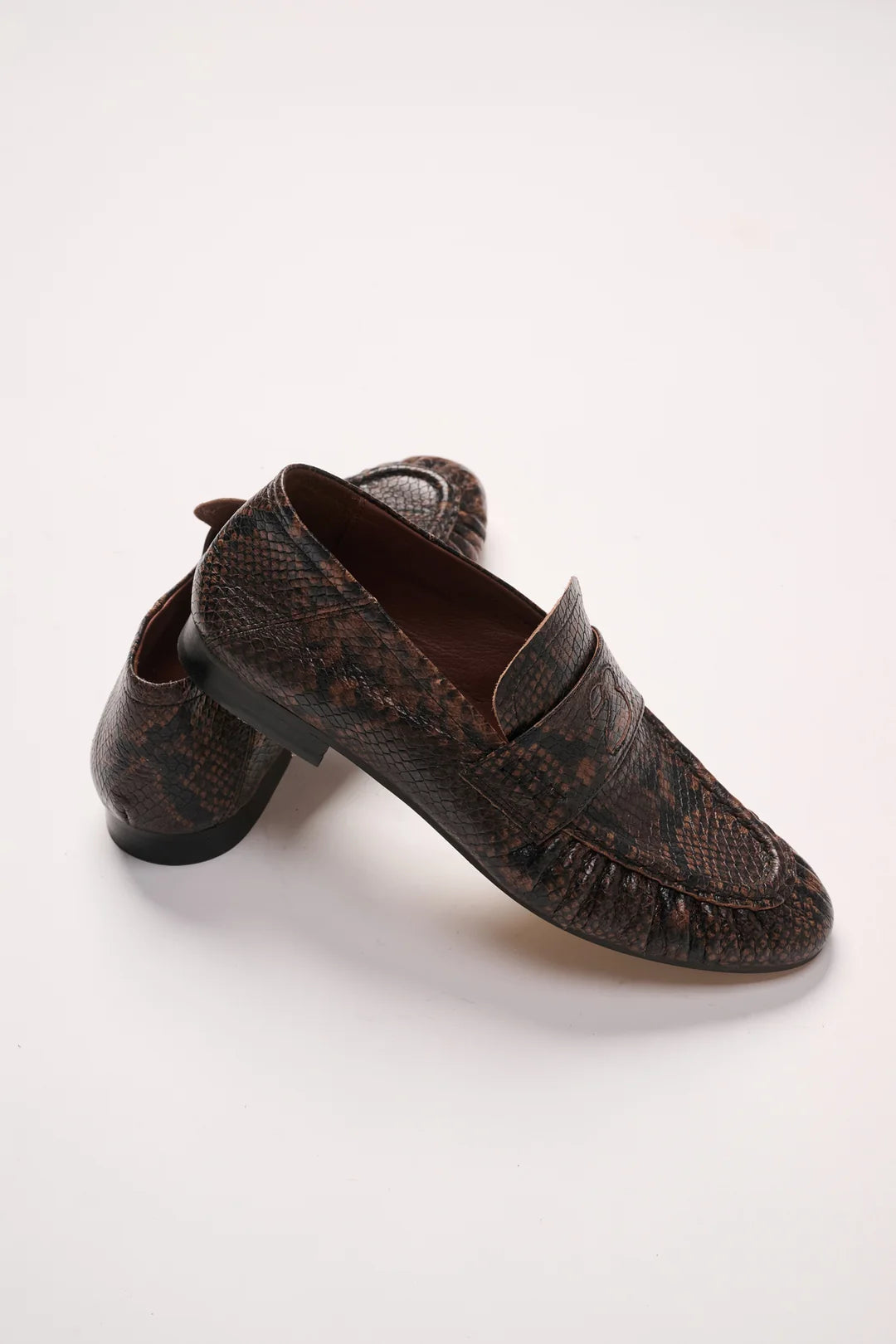 Teleste Loafer CHOCOLAT PYTHON