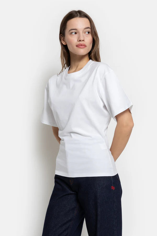 OLGA FITTED SHIRT THICK COTTON