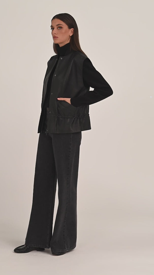 Antwerp Vest Black