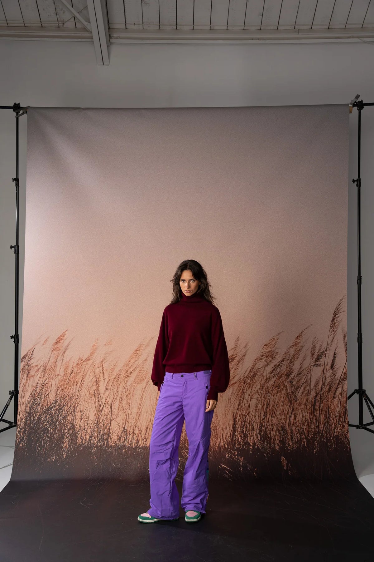 Sundance roll neck sweater