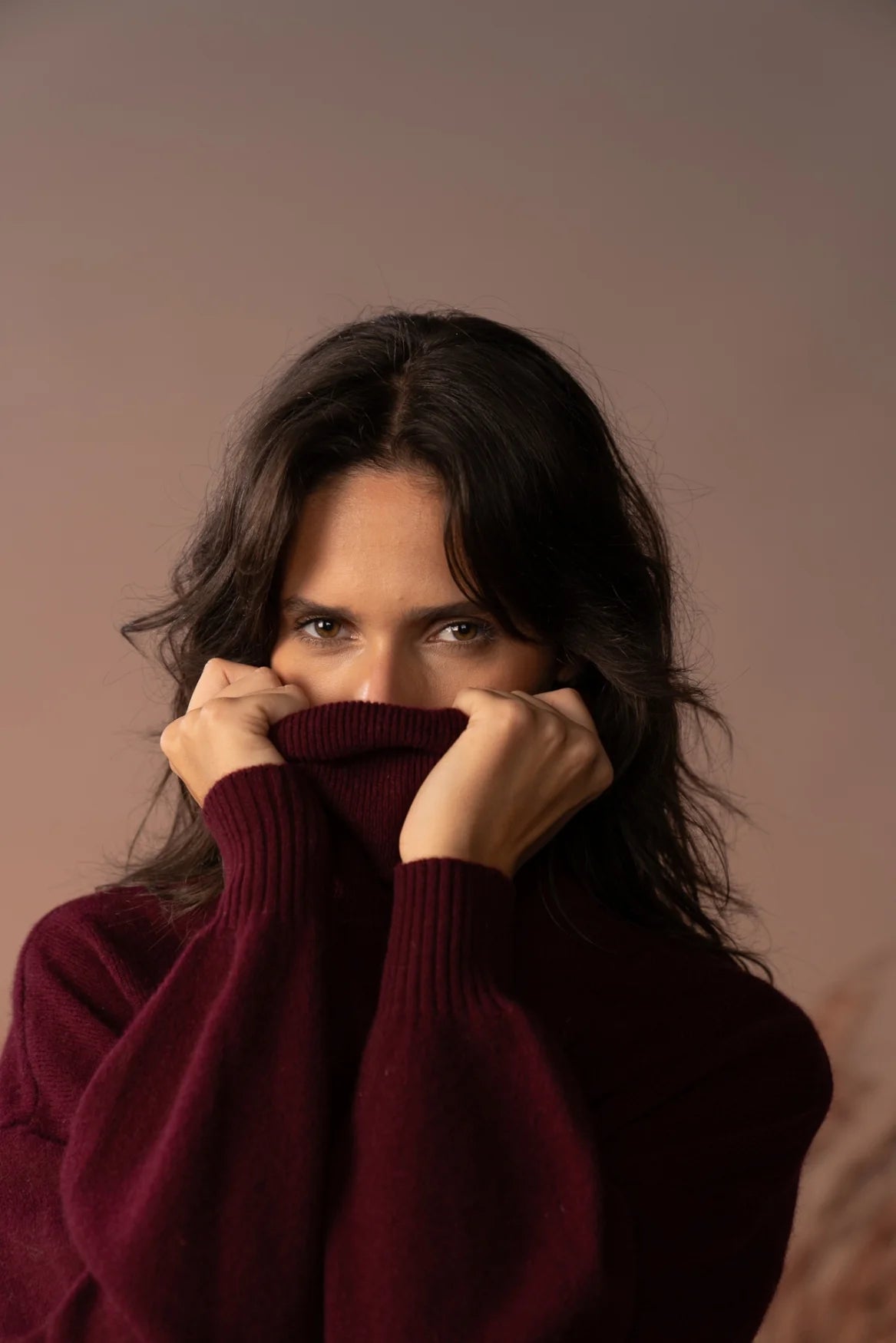 Sundance roll neck sweater