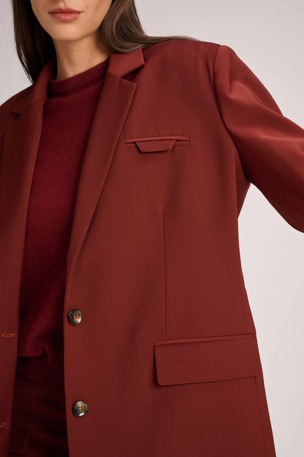 Naples Blazer Rust
