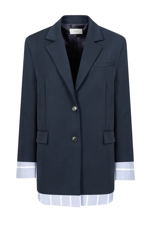 Official Shirt Blazer Navy